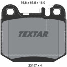 Textar | Bremsbelagsatz, Scheibenbremse | 2315702