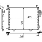 Mahle | Kondensator, Klimaanlage | AC 17 000S