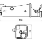 Mahle | Ausgleichsbehälter, Kühlmittel | CRT 2 000S