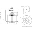 FEBI BILSTEIN 39152 Federbalg, Luftfederung