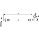 BOSCH | Bremsschlauch | 1 987 476 113