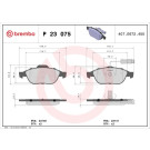 Brembo | Bremsbelagsatz, Scheibenbremse | P 23 075