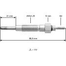 Valeo 345213 Glühkerze
