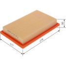 BOSCH F 026 400 503 Luftfilter BOSCH F 026 400 503 Luftfilter