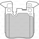 Valeo | Bremsbelagsatz, Scheibenbremse | 302266