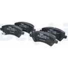 Delphi | Bremsbelagsatz, Scheibenbremse | LP1737