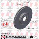 Zimmermann | Bremsscheibe | 320.3828.20