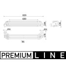 Mahle | Ladeluftkühler | CI 615 000P