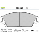 Valeo | Bremsbelagsatz, Scheibenbremse | 598052