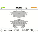 302163 Bremsbelagsatz, Scheibenbremse ESSENTIAL