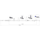 1.MA005 Seilzug, Feststellbremse 1.MA005 Seilzug, Feststellbremse