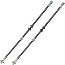 2x ATE 83.6247-0522.3 Bremsschlauch 522 mm, M10x1