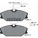 Textar | Bremsbelagsatz, Scheibenbremse | 2138802