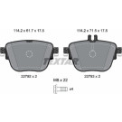 Textar Bremsbelagsatz, Scheibenbremse Q+ 2279201