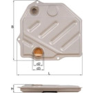 Knecht | Hydraulikfilter, Automatikgetriebe | HX 46