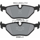 Textar Bremsbelagsatz, Scheibenbremse Q+ 2099501