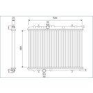 Valeo | Kühler, Motorkühlung | 701124 Valeo | Kühler, Motorkühlung | 701124