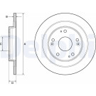 Delphi | Bremsscheibe | BG4773C