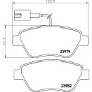 Hella Pagid | Bremsbelagsatz, Scheibenbremse | 8DB 355 012-841