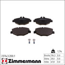 23743.200.1 Bremsbelagsatz, Scheibenbremse