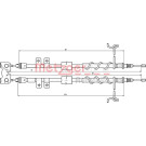 10.5336 Seilzug, Feststellbremse 10.5336 Seilzug, Feststellbremse