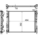 Mahle | Kühler, Motorkühlung | CR 924 000S