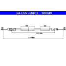 24.3727-0349.2 Seilzug, Feststellbremse 24.3727-0349.2 Seilzug, Feststellbremse