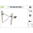 VALEO 851099 Fensterheber für SEAT ALTEA, TOLEDO vorne rechts, elektrisch, ohne Elektromotor, mit Komfortfunktion