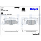Delphi | Bremsbelagsatz, Scheibenbremse | LP979 Delphi | Bremsbelagsatz, Scheibenbremse | LP979