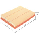 BOSCH 1 457 433 578 Luftfilter