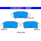 13.0460-5847.2 Bremsbelagsatz, Scheibenbremse