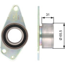 T42090 Umlenk-/Führungsrolle, Zahnriemen PowerGrip™