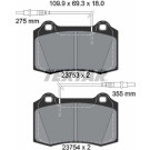 2375301 Bremsbelagsatz, Scheibenbremse Q+ 2375301 Bremsbelagsatz, Scheibenbremse Q+