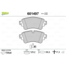 601497 Bremsbelagsatz, Scheibenbremse
