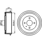 BOSCH | Bremstrommel | 0 986 477 012