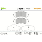 Valeo Bremsbelagsatz, Scheibenbremse ESSENTIAL 302451