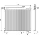 Valeo | Kühler, Motorkühlung | 701247