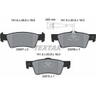 2436704 Bremsbelagsatz, Scheibenbremse Q+ 2436704 Bremsbelagsatz, Scheibenbremse Q+