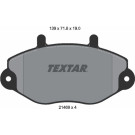 Textar | Bremsbelagsatz, Scheibenbremse | 2146901