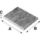 698716 Filter, Innenraumluft VALEO PROTECT