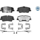 Meyle Bremsbelagsatz, Scheibenbremse MEYLE-PD: Advanced performance and design 025 223 7017/PD