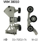 VKM 38010 Riemenspanner, Keilrippenriemen