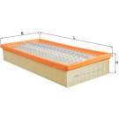 LX 536 Luftfilter LX 536 Luftfilter