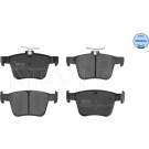 025 250 0816 Bremsbelagsatz, Scheibenbremse MEYLE-ORIGINAL: True to OE.