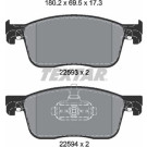 Textar Bremsbelagsatz, Scheibenbremse Q+ 2259301
