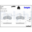 Delphi | Bremsbelagsatz, Scheibenbremse | LP378 Delphi | Bremsbelagsatz, Scheibenbremse | LP378