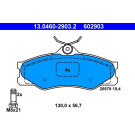 13.0460-2903.2 Bremsbelagsatz, Scheibenbremse