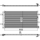 AC 2 000S Kondensator, Klimaanlage BEHR AC 2 000S Kondensator, Klimaanlage BEHR