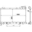 Mahle | Kühler, Motorkühlung | CR 1874 000S