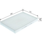 BOSCH 1 987 435 004 Innenraumfilter